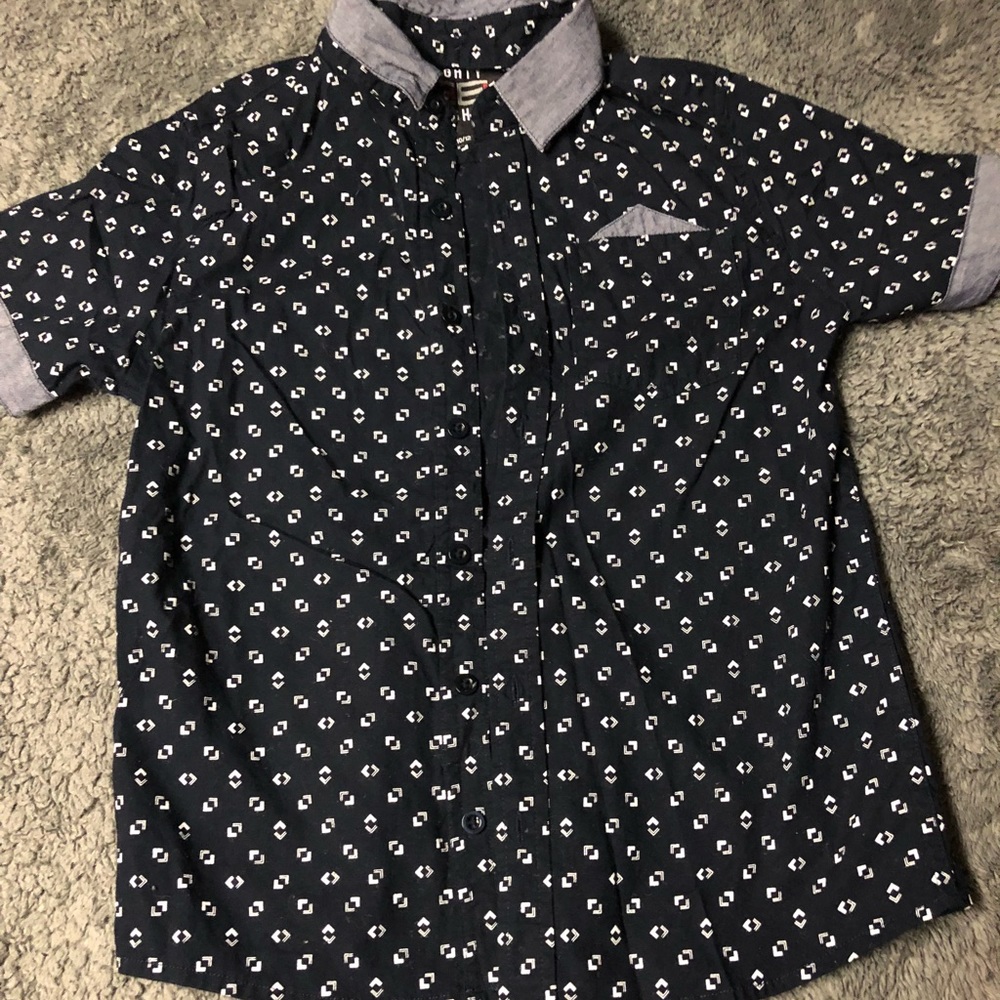 Button down collared shirt